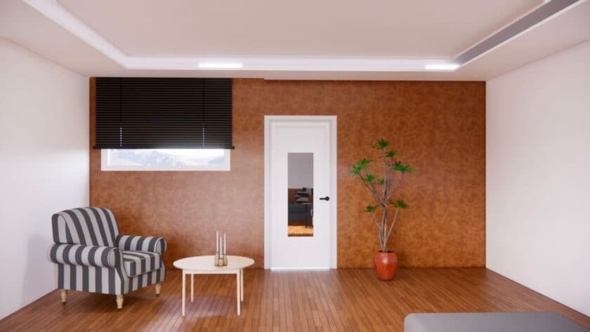 MLK Deurspiegel Zelfklevend – 27×105 cm – Passpiegel en Decoratie